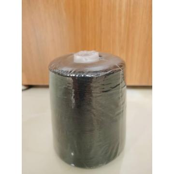 Black dyed aramid sewing thread 40S/2