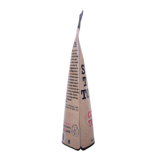 Kraft Paper Aluminium Foil Zipper Bag