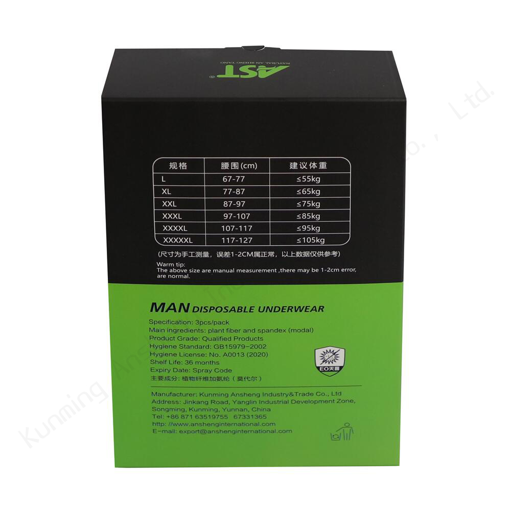 Boxed Disposable Modal Briefs