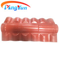 Light weight pvc roof tile/plastic tiles for roof/Roma asa pvc plastic roofing sheet for pavilion