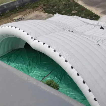Modular Prefabricated Inflatable Hangar Tent for Maintenance