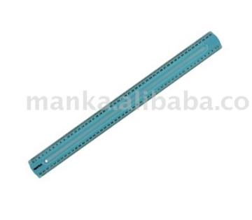 2016 Large 50cm long transparent ps ruler for office stationery made in China