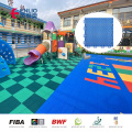 single layer PP interlock tiles for kindergarten