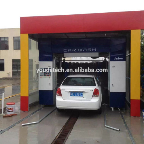Used Automatic Car Wash Machine Installed In Glass Room, High Quality