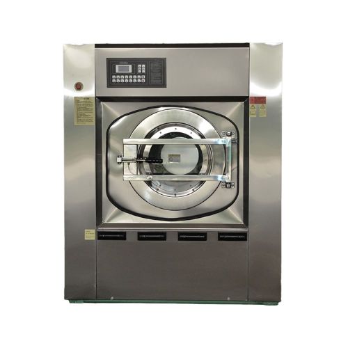 Lavadora y secadora apilables comerciales para hotel.