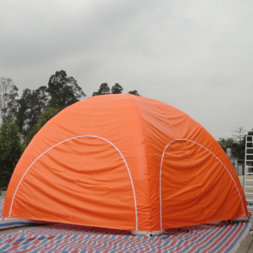 Full Covered Orange Inflatable Spider Tent