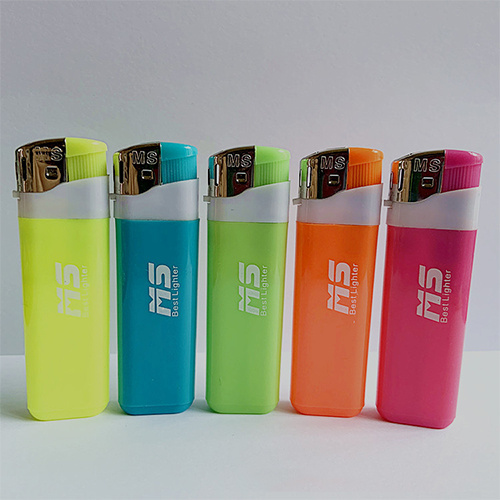 Printing Logo of Disposable Small Shuangyuan Lighter