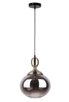 Hand blown glass pendant lights retro industrial lamp