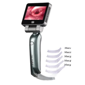USB Portable Disposable Laryngoscope with HD Video and Recording for Anesthesia Intubation