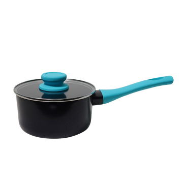 Nonstick Sauce Pan with Lid - Kitchen Cooking Pressed Aluminum