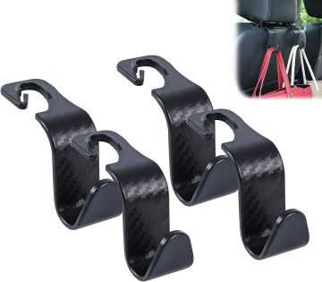 Organizzatore di ganci per sedile del poggiatesta universale - Black Do Checker