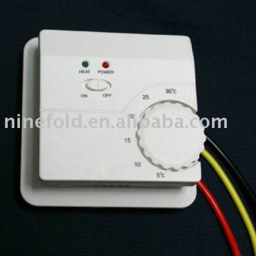 Thermostat (room thermostat, air-conditioner thermostat)