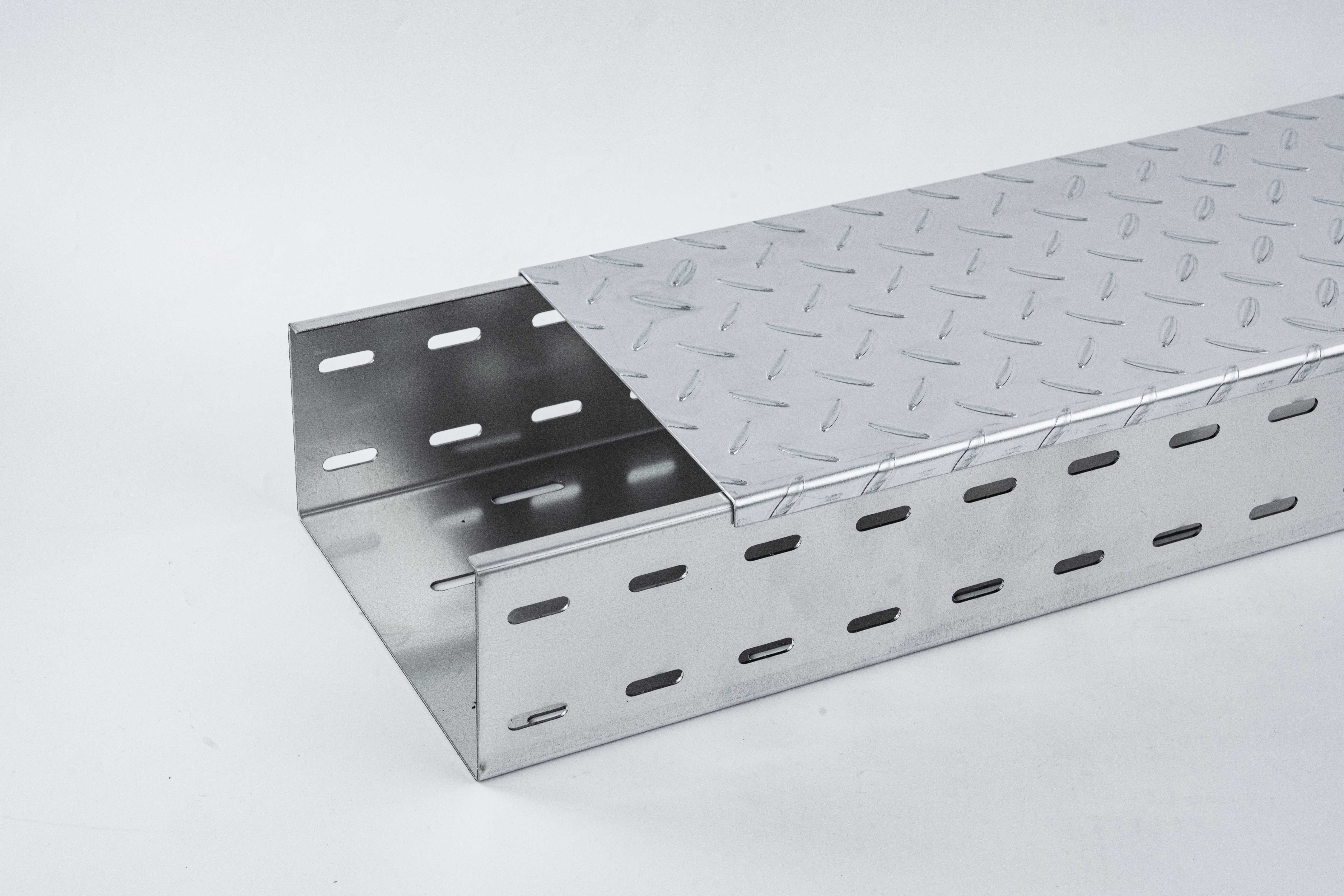 cable tray with anti-slippery and anti-grinding