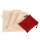 Customized cheap red linen bag drawstring