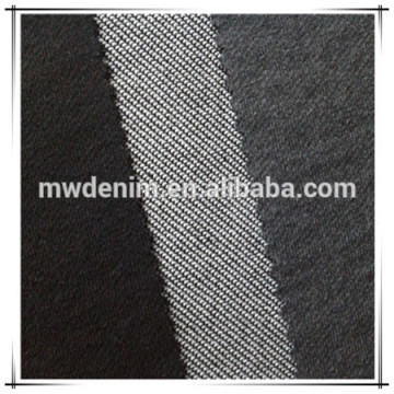 inclined terry knitted denim fabric cotton fabric/poly fabric