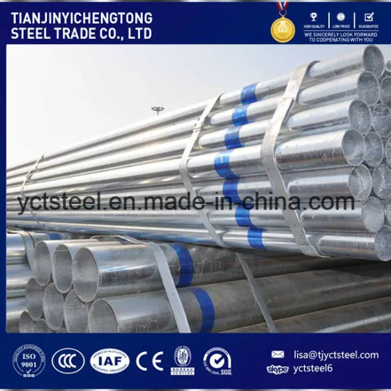 Greenhouse Used Galvanized Steel Pipe Q235