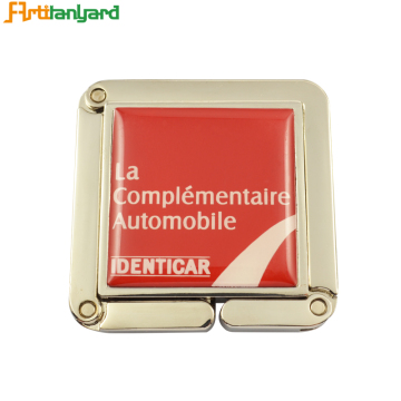 Square Shape Personalized Bag Hanger