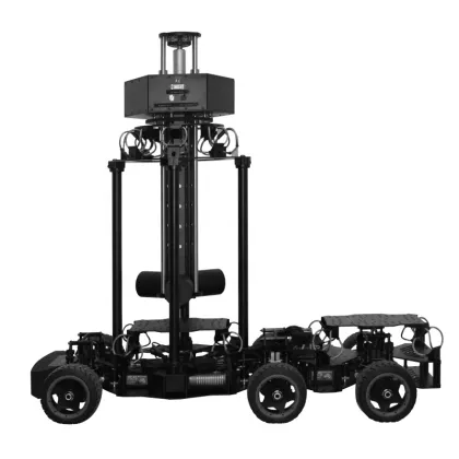 6WD RC VR Camera Car with Auto Lifting & Rotating Stabilizer (Dual Camera)