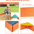 Cedar Backyard Sand Boxes for Kids Outdoor