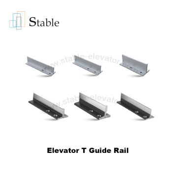 Rail de guide de type T de pièces d&#39;ascenseur