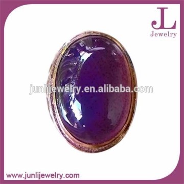 Stainless Steel Big Stone Ring Gemstone Ring Designs For Men