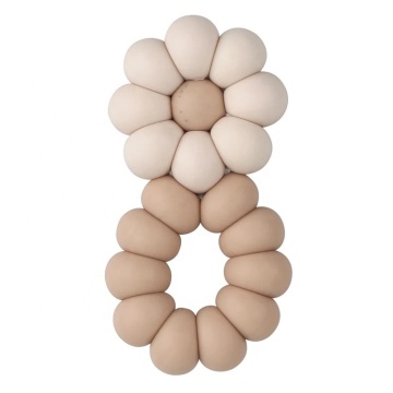 Ready to Ship Wholesale Food Grade Silicone Daisy Flower Teethers for Baby