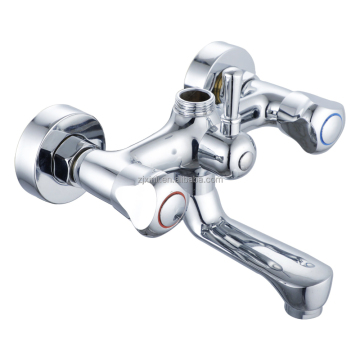 X9915BS2 Zinc Chrome Finishing Luxury Bathtub Mixer with Hot & Cold Water Wall Mount