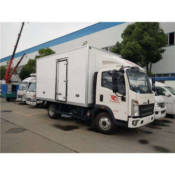 4m HOWO Refrigerator Body Trucks