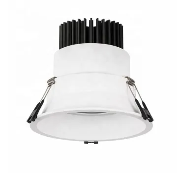 Tiltable Recessed Dimmable LED Downlights for Commercial Showrooms