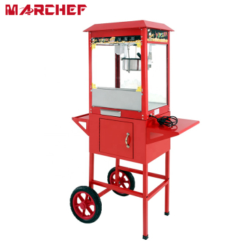 CE Certified Stainless Steel Automatic Sweet Popcorn Machine for Commercial Use