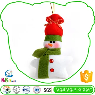 Factory Driect Sale High Standard Custom-Made Plush Toy Christmas Decoration And Gifts