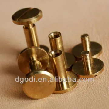 flat head brass screw rivets