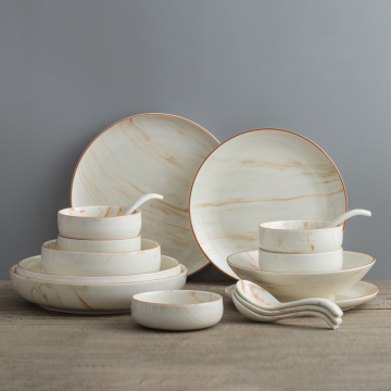 Chiny hurtowe talerze porcelanowe do naczyń kuchennych