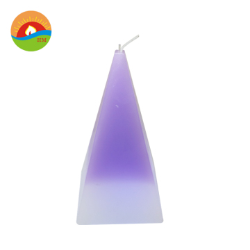 christmas tree color changing paraffin wax led candle