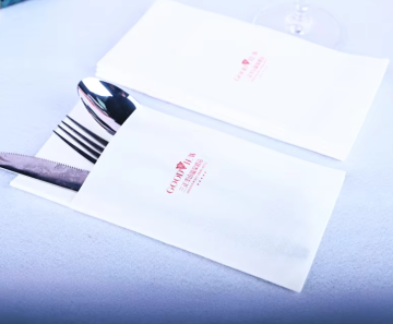 Customer Logo Printed Sterile Cutlery Napkins