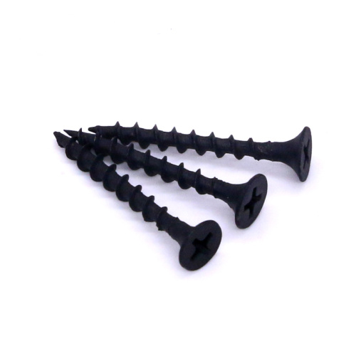 China Black Countersunk Head Self tapping Drywall Screw Supplier
