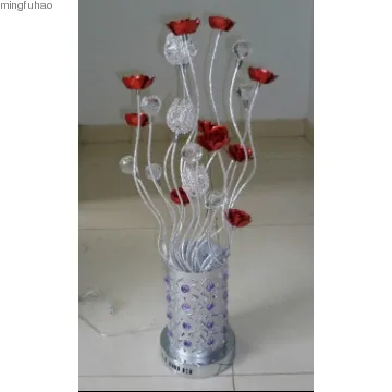 High quality flower vase table lamp