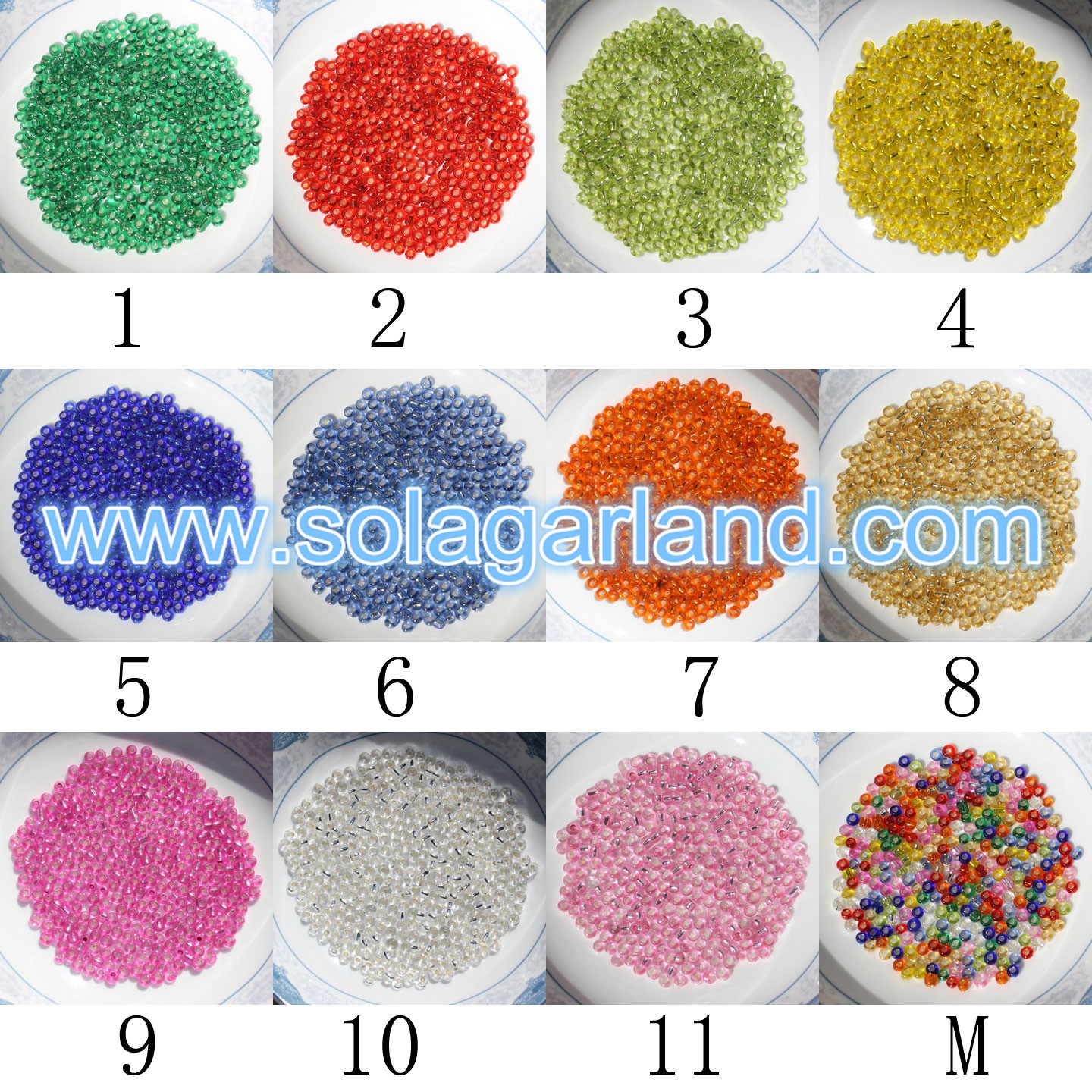 11/0 Cheap Glass Beads