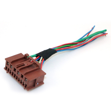 17 -stift 12V Automotive Electrical Connectors - Green Quick Connect Spades