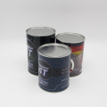 1L metal airtight tin can with metal cover