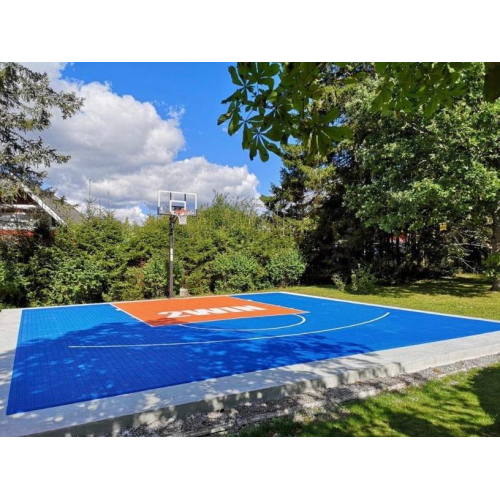 กระเบื้องบาสเกตบอล FIBA ​​3x3 Outdoor PP Interlocking กระเบื้อง