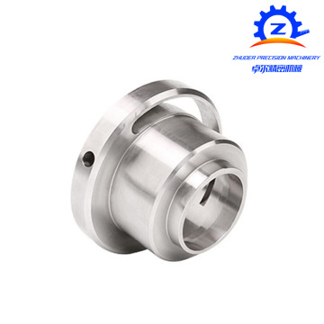 Stainless steel precision machined shaft hub