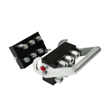 ISO 16028 Carbon Steel Flat Face Hydraulic Quick Coupler for Industrial and Farm Machinery