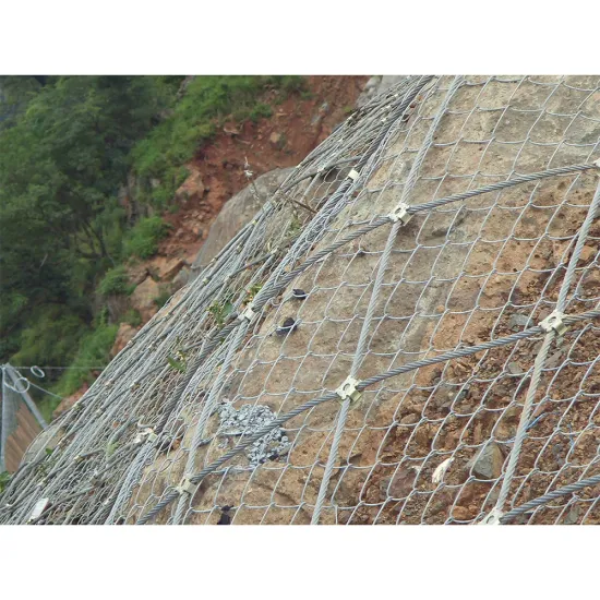 Rockfall Protection and Slope Stabilization: High Tensile Wire Mesh Netting as a Landslide Barrier