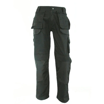 Pantalón cargo Doble - Negro –