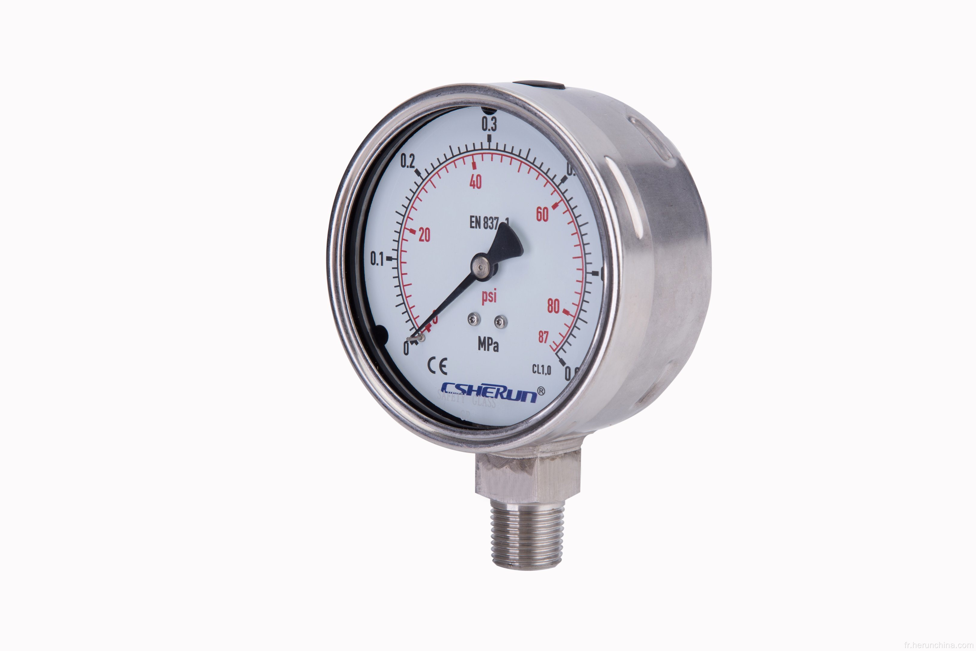 Corrosion Ressesiter Pressure Gauge