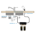 Sistema de filtro de agua de 2 etapas de Filterelated bajo fregadero