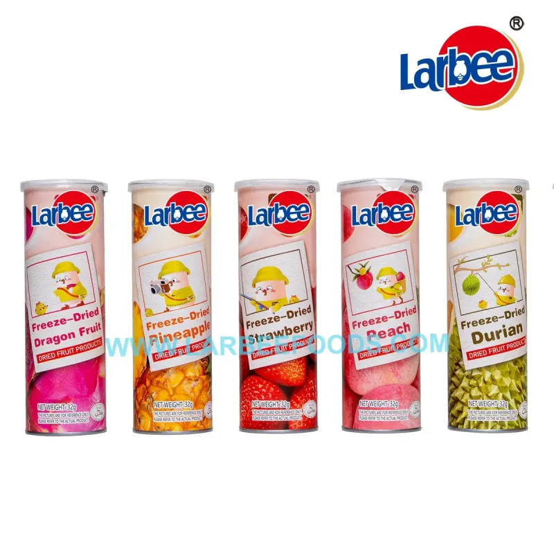 Larbee New Launch 32g Freeze-Dried Fruit Candy in Jar