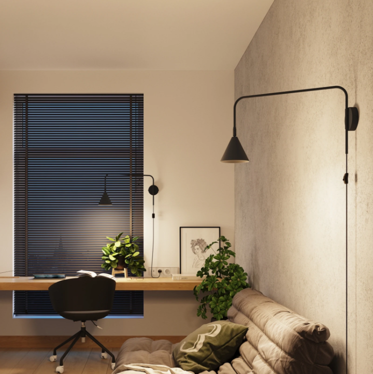  Scandinavian design meets high-quality steel craftsmanship wall light (16)