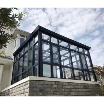 Modern Aluminum Outdoor Sun Room and Glass Conservatory Customization